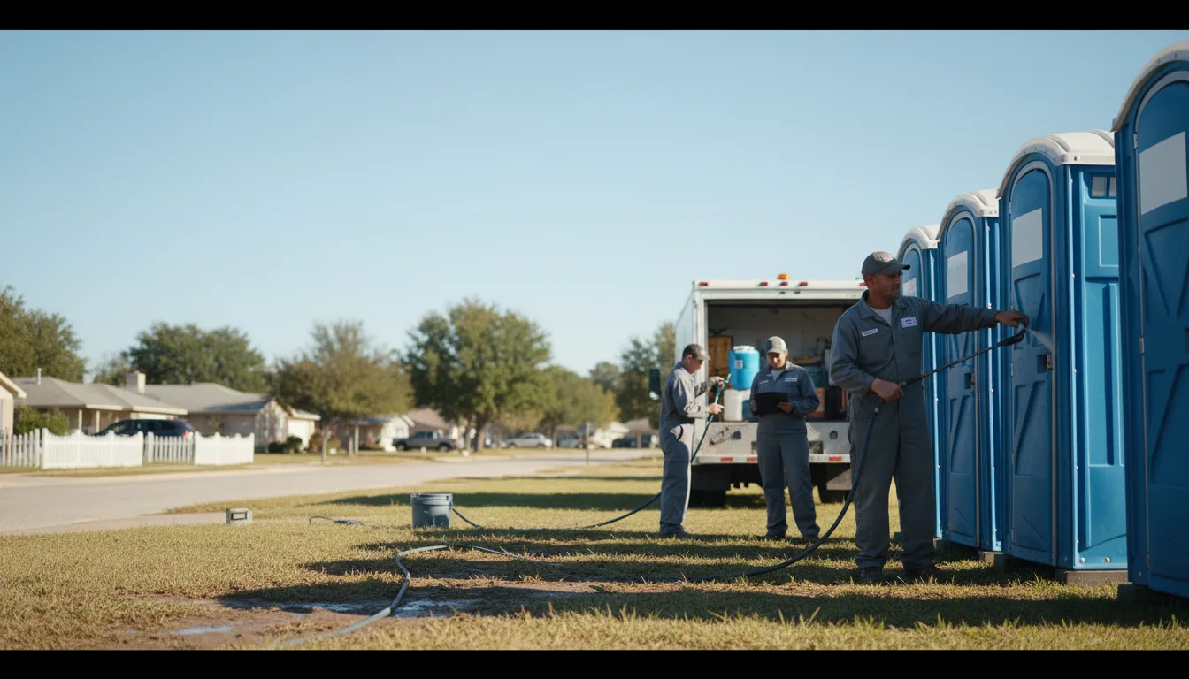Long-Term Portable Toilet Rental in Clearwater, MN near me